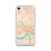 Custom Amesbury Massachusetts Map Phone Case in Watercolor