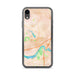 Custom Amesbury Massachusetts Map Phone Case in Watercolor