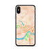 Custom Amesbury Massachusetts Map Phone Case in Watercolor
