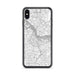 Custom iPhone XS Max Amsterdam Netherlands Map Phone Case in Classic