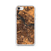 Custom iPhone SE Amsterdam Netherlands Map Phone Case in Ember