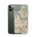Custom Amsterdam Netherlands Map Phone Case in Woodblock