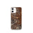 Custom Anaconda Montana Map iPhone 12 mini Phone Case in Ember