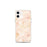 Custom Anaconda Montana Map iPhone 12 mini Phone Case in Watercolor