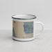 Right View Custom Anacortes Washington Map Enamel Mug in Afternoon