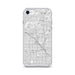 Custom Anaheim California Map iPhone SE Phone Case in Classic