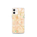 Custom Anaheim California Map iPhone 12 mini Phone Case in Watercolor