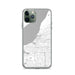 Custom Anchorage Alaska Map Phone Case in Classic