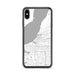 Custom Anchorage Alaska Map Phone Case in Classic