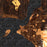Anchorage Alaska Map Print in Ember Style Zoomed In Close Up Showing Details