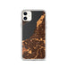 Custom Anchorage Alaska Map Phone Case in Ember