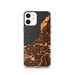 Custom Anchorage Alaska Map iPhone 12 Phone Case in Ember