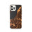 Custom Anchorage Alaska Map iPhone 12 Pro Phone Case in Ember