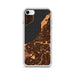 Custom Anchorage Alaska Map iPhone SE Phone Case in Ember