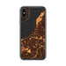Custom Anchorage Alaska Map Phone Case in Ember