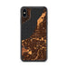 Custom Anchorage Alaska Map Phone Case in Ember