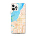 Custom Anchorage Alaska Map iPhone 12 Pro Max Phone Case in Watercolor