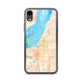 Custom Anchorage Alaska Map Phone Case in Watercolor