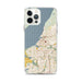 Custom Anchorage Alaska Map iPhone 12 Pro Max Phone Case in Woodblock