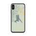 Custom Angostura Lake South Dakota Map Phone Case in Woodblock