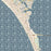 Anna Maria Island Florida Map Print in Woodblock Style Zoomed In Close Up Showing Details