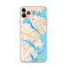 Custom Annapolis Maryland Map Phone Case in Watercolor