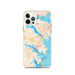 Custom Annapolis Maryland Map iPhone 12 Pro Phone Case in Watercolor