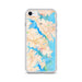 Custom Annapolis Maryland Map iPhone SE Phone Case in Watercolor