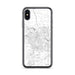 Custom Ann Arbor Michigan Map Phone Case in Classic