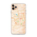 Custom Ann Arbor Michigan Map Phone Case in Watercolor