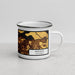 Right View Custom Antioch California Map Enamel Mug in Ember