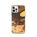Custom iPhone 12 Pro Antioch California Map Phone Case in Ember
