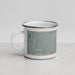 Left View Custom Apache Junction Arizona Map Enamel Mug in Afternoon