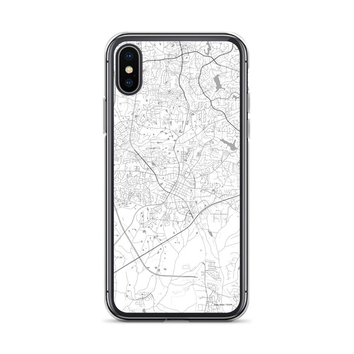 Custom Apex North Carolina Map Phone Case in Classic