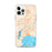Custom Appleton Wisconsin Map iPhone 12 Pro Max Phone Case in Watercolor