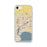 Custom Appleton Wisconsin Map iPhone SE Phone Case in Woodblock