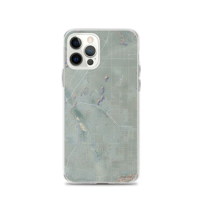 Custom iPhone 12 Pro Apple Valley California Map Phone Case in Afternoon