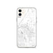 Custom iPhone 11 Apple Valley California Map Phone Case in Classic