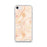 Custom iPhone SE Apple Valley California Map Phone Case in Watercolor