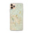 Custom iPhone 11 Pro Max Apple Valley California Map Phone Case in Woodblock