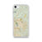 Custom iPhone SE Apple Valley California Map Phone Case in Woodblock