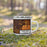 Right View Custom Apple Valley Minnesota Map Enamel Mug in Ember on Grass With Trees in Background