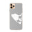 Custom iPhone 11 Pro Max Aquinnah Massachusetts Map Phone Case in Classic