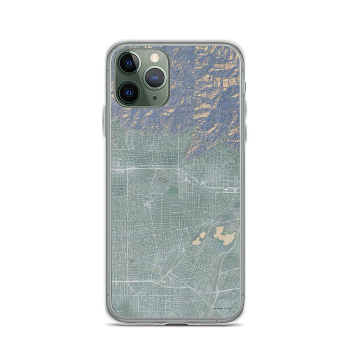 Custom iPhone 11 Pro Arcadia California Map Phone Case in Afternoon