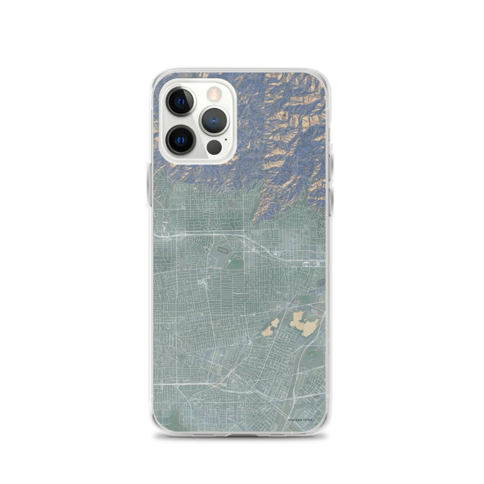 Custom iPhone 12 Pro Arcadia California Map Phone Case in Afternoon