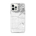 Custom iPhone 12 Pro Max Arcadia California Map Phone Case in Classic