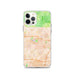 Custom iPhone 12 Pro Arcadia California Map Phone Case in Watercolor