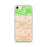 Custom iPhone SE Arcadia California Map Phone Case in Watercolor