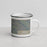 Right View Custom Arches National Park Map Enamel Mug in Afternoon