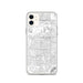 Custom Arlington Texas Map Phone Case in Classic